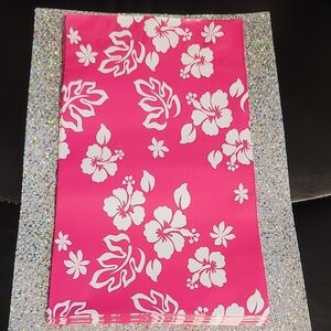 Pink Floral Polymailers 25 Bag